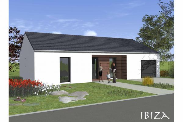 Modèle et plan de maison : IBIZA - 89.00 m²