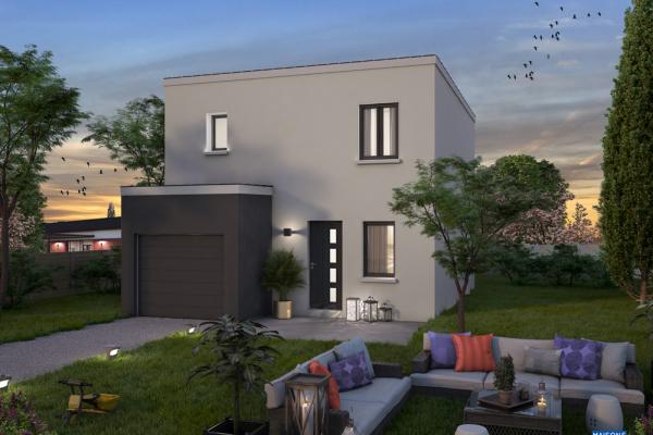 Modèle et plan de maison : Jade - 75.00 m²
