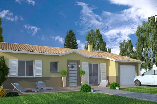 Modèle et plan de maison : Jade - 90.00 m²