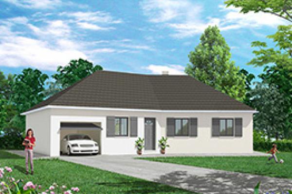 Modèle et plan de maison : Jade - 0.00 m²