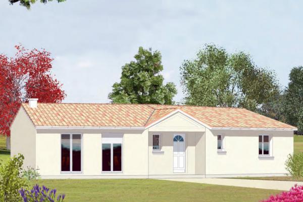 Modèle et plan de maison : Jazzy 110 - 110.00 m²