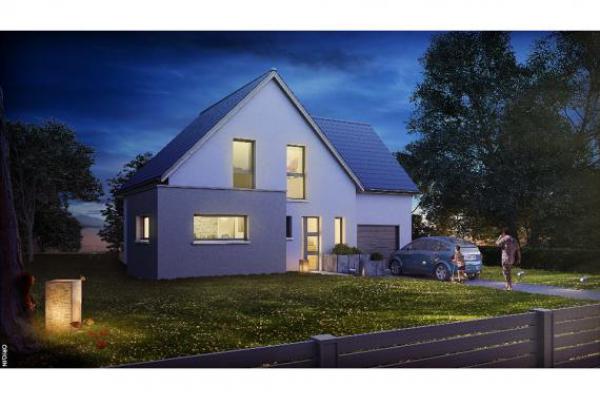 Modèle et plan de maison : Jeanne - 124.00 m²