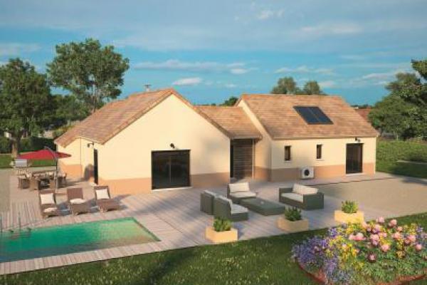 Modèle et plan de maison : La Villa 120 - 120.00 m²