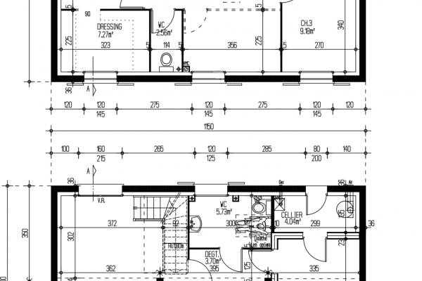 Modèle et plan de maison : LABRY 3.111 - 111.00 m²