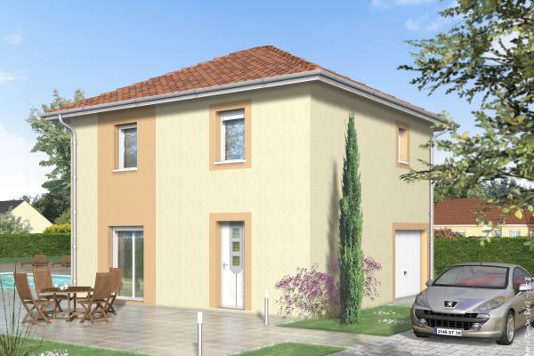 Modèle et plan de maison : Lauziere - 83.00 m²