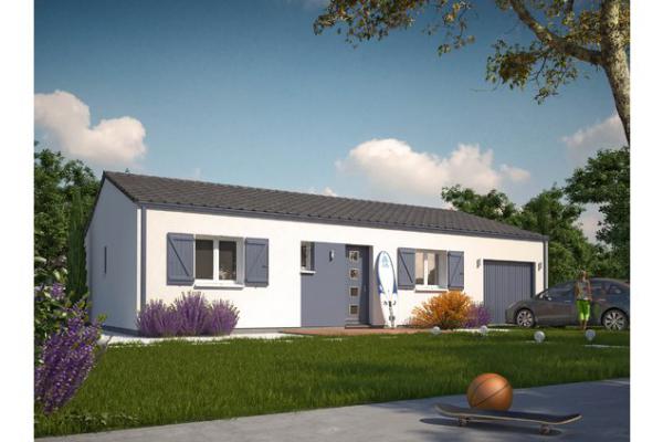 Modèle et plan de maison : Littoral T4 - 80.03 m²