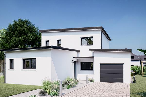 Modèle et plan de maison : LMI E12 - 114.00 m²