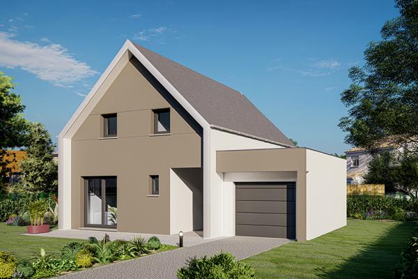 Modèle et plan de maison : LMI E3 - 92.00 m²