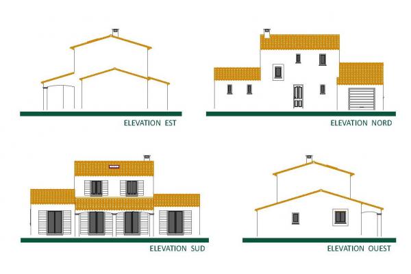 Modèle et plan de maison : Marion - 100.00 m²