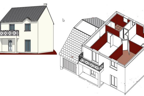 Modèle et plan de maison : Mélodie 100 - 100.00 m²