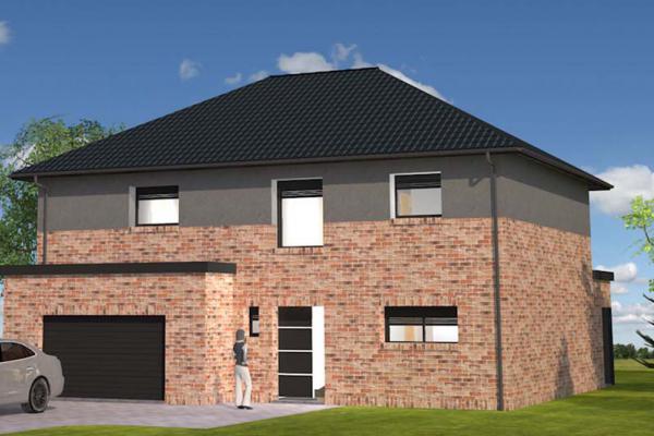Modèle et plan de maison : Modèle 27 - 166.00 m²