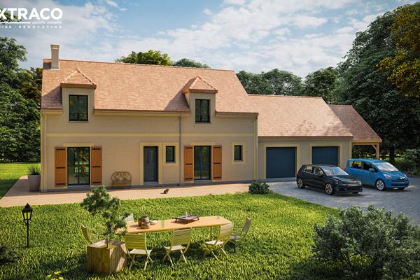 Modèle et plan de maison : MODELES SUR MESURE SM_134 - 134.00 m²