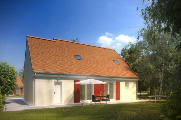 Modèle et plan de maison : NOCTUELLE 4.102 - 102.00 m²
