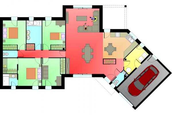 Modèle et plan de maison : NOIZAY - 0.00 m²