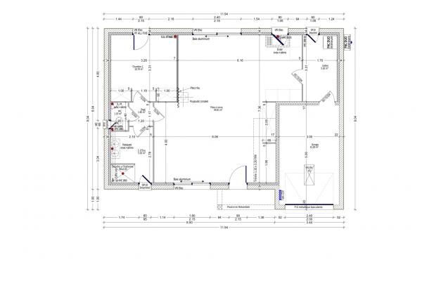 Modèle et plan de maison : ORCHIS C1G-70 - 98.00 m²
