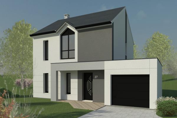 Modèle et plan de maison : PC 27 - 87.00 m²