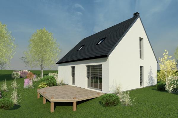 Modèle et plan de maison : PC 46 - 110.00 m²