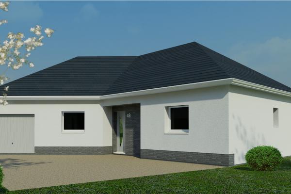Modèle et plan de maison : PC48 - 106.00 m²