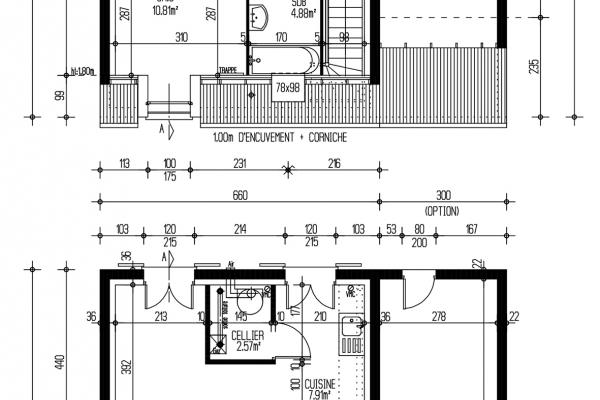 Modèle et plan de maison : PERLE 3.081 - 81.00 m²
