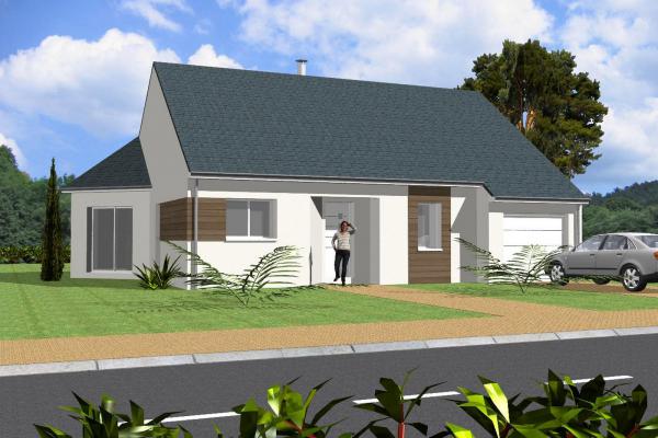 Modèle et plan de maison : PP ardoise - 85.00 m²