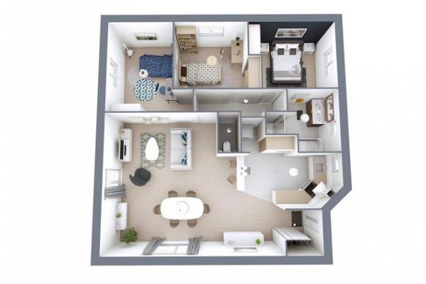 Modèle et plan de maison : PRISMA - 90.00 m²