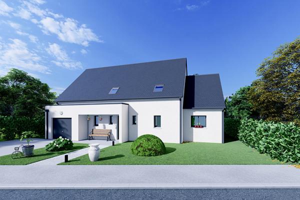 Modèle et plan de maison : Rimbaud - 143.00 m²