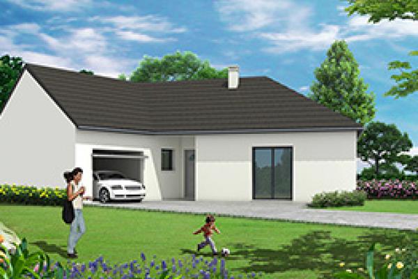 Modèle et plan de maison : Rubis - 0.00 m²