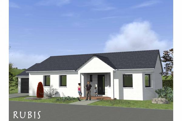 Modèle et plan de maison : RUBIS - 109.00 m²