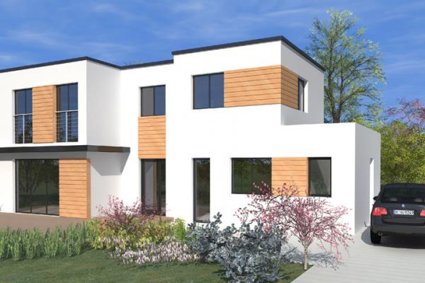 Modèle et plan de maison : SAINTOUX - 0.00 m²