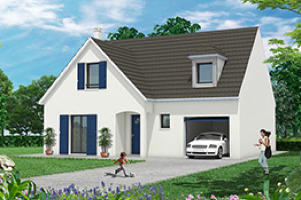 Modèle et plan de maison : Saphir - 0.00 m²