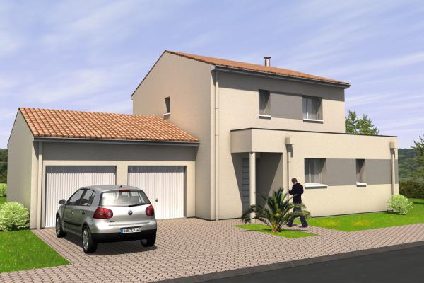 Modèle et plan de maison : sem 10 tuille - 120.00 m²