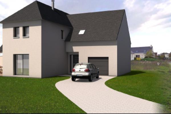 Modèle et plan de maison : sem 14 - 160.00 m²