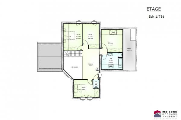 Modèle et plan de maison : sem 14 - 160.00 m²