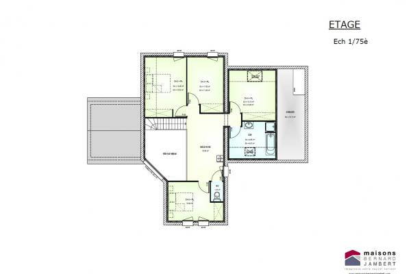 Modèle et plan de maison : sem 14 - 160.00 m²