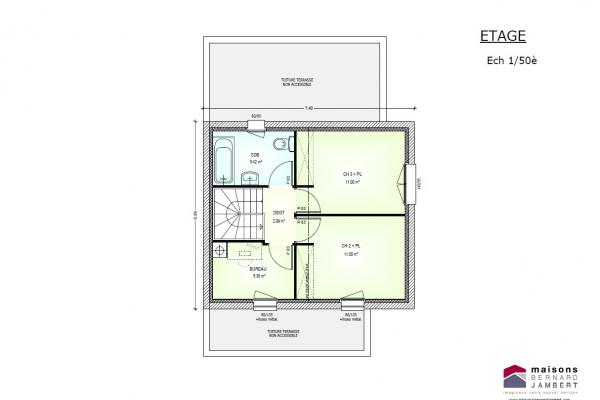 Modèle et plan de maison : sem 17 - 95.00 m²