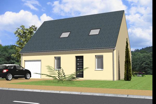 Modèle et plan de maison : sem 20 - 100.00 m²