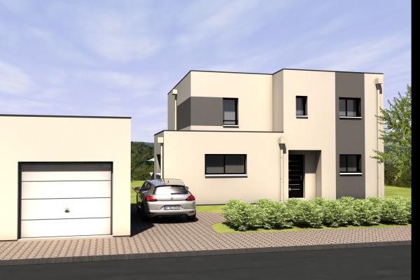 Modèle et plan de maison : sem 20 cont - 145.00 m²