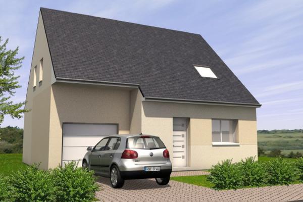 Modèle et plan de maison : sem 24 - 96.00 m²