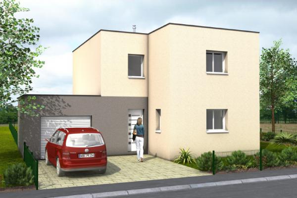 Modèle et plan de maison : Sem 25 - 105.00 m²