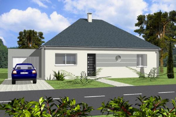 Modèle et plan de maison : sem 27 - 89.00 m²