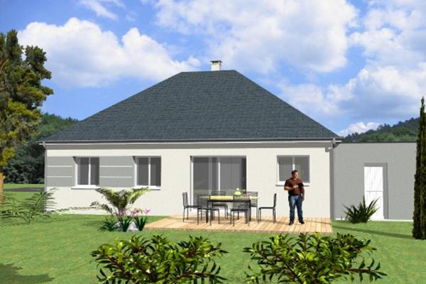Modèle et plan de maison : sem 27 - 89.00 m²