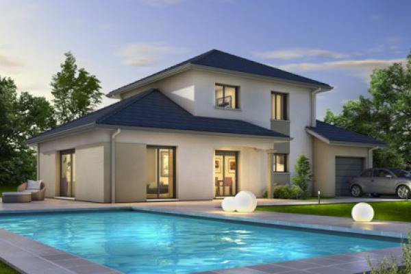Modèle et plan de maison : SEMNOZ - 110.00 m²