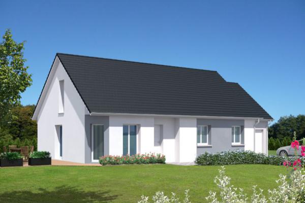 Modèle et plan de maison : Sérénité - 88.00 m²