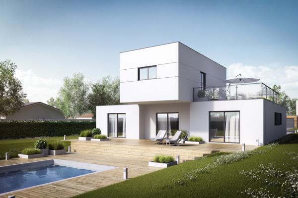 Modèle et plan de maison : TERA - 100.00 m²