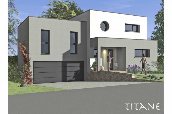 Modèle et plan de maison : TITANE - 131.00 m²