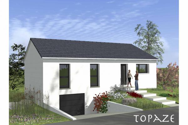 Modèle et plan de maison : TOPAZE SSOL C - 91.00 m²