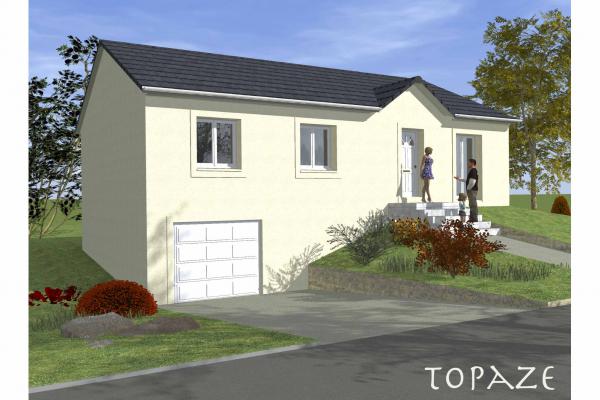 Modèle et plan de maison : TOPAZE SSOL T - 91.00 m²