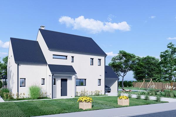 Modèle et plan de maison : Ronsard - 125.00 m²