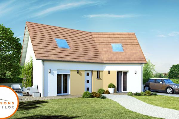 Modèle et plan de maison : Vaudoise 125 - 125.00 m²