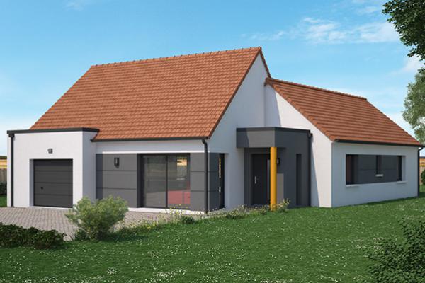 Modèle et plan de maison : VEGA - 104.00 m²